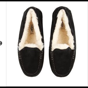 UGG Black Ansley Slippers